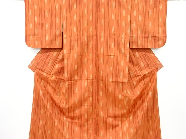 JAPANESE KIMONO / TSUMUGI / WOVEN STRIPE